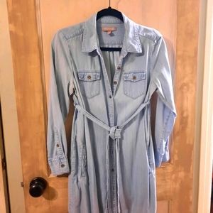 BR Denim Shirt-dress